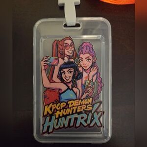 K Pop Demon Hunters ID Badge/Card Holder